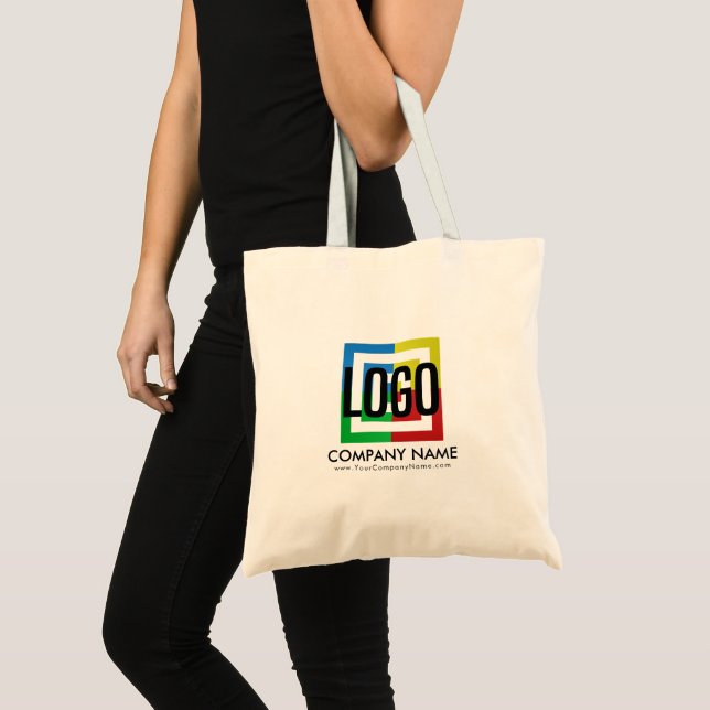 Tote Bag Créer votre propre logo d'entreprise Détails d'ent (Devant (produit))