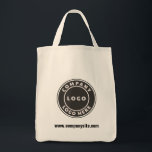 Tote Bag Créer votre site Web d'entreprise Logo d'entrepris<br><div class="desc">Créez votre logo d'entreprise et votre sac fourre-tout de marque personnalisés avec votre adresse ou votre slogan de site Web en cliquant sur le bouton "Personnaliser" ci-dessus. Ce sac fourre-tout de marque peut annoncer votre entreprise comme les employés les utilisent et double comme un swag d'entreprise. Disponible en d'autres couleurs...</div>