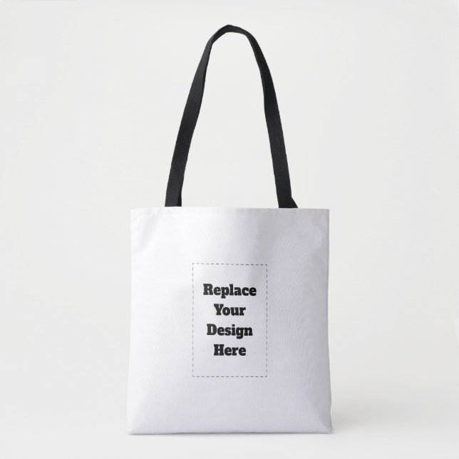 Tote Bag Créez Votre Propre blanc (Devant)