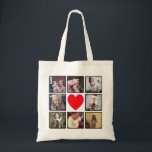 Tote Bag Créez votre propre collection photo personnalisée<br><div class="desc">Créez votre propre horloge murale de collage photo personnalisée de 8 avec vos images personnalisées. Ajoutez vos favoris, designs, photos ou illustrations pour créer quelque chose de totalement unique. Pour modifier ce modèle de conception, il vous suffit de télécharger votre propre image comme indiqué ci-dessus. Vous pouvez choisir de supprimer...</div>
