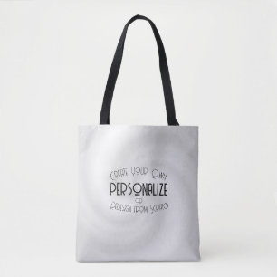 Tote Bag Créez Votre Propre Design Sur Mesure