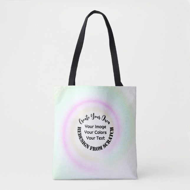 Tote Bag Créez Votre Propre Modèle (Devant)