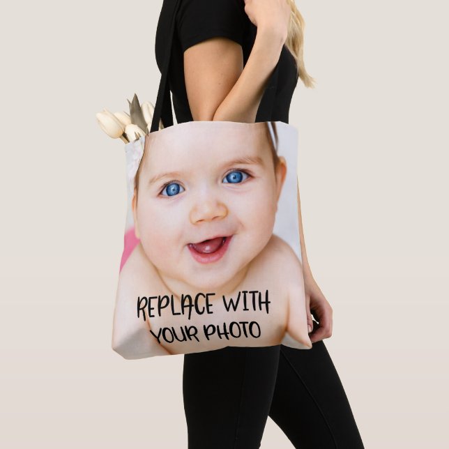 Tote Bag Créez votre propre personnalisation unique (De près)