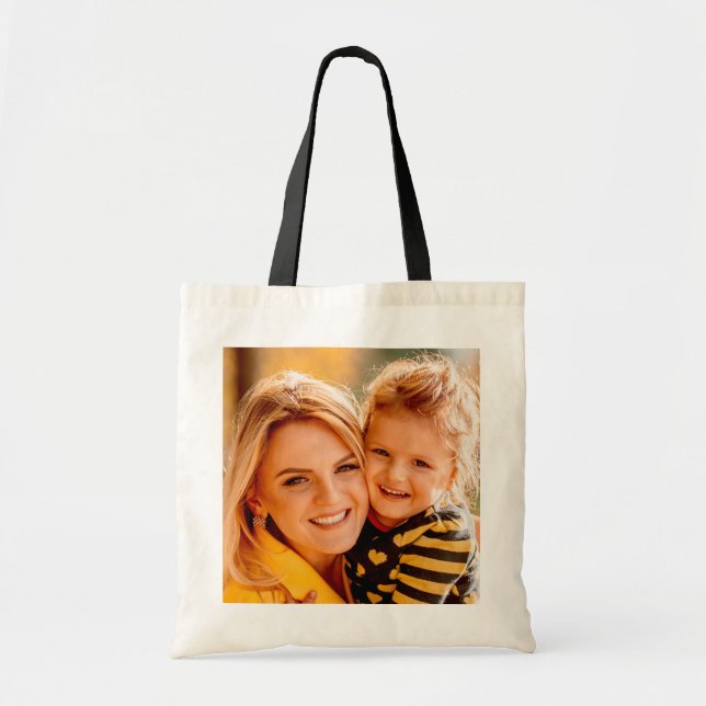 Tote Bag Créez votre propre photo personnalisée (Devant)