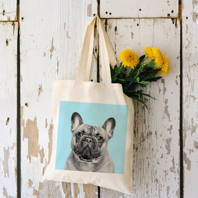 Tote Bag Créez votre propre portrait d'animal de compagnie  (Créateur téléchargé)