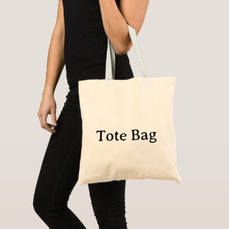 Tote Bag Créez votre propre simple personnalisé 15,75" x 15