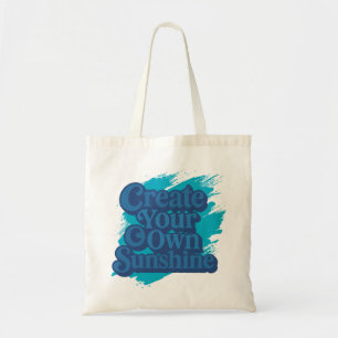 Tote Bag Créez Votre Propre Soleil Rétro fabuleux