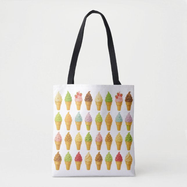 Tote Bag Crème glacée (Devant)