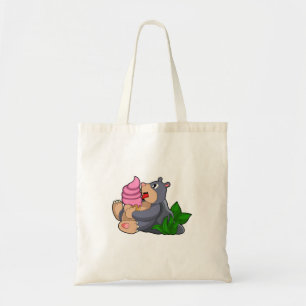 Tote Bag Crème glacée Mole avec gaufre
