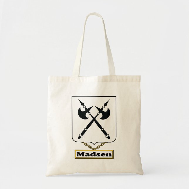 Tote Bag Crête de famille de Madsen (Devant)