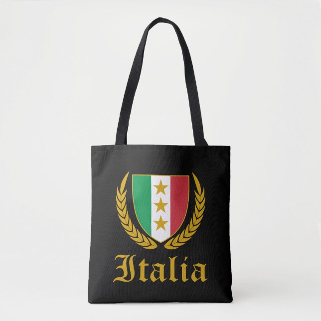 Tote Bag Crête d'Italie (Devant)