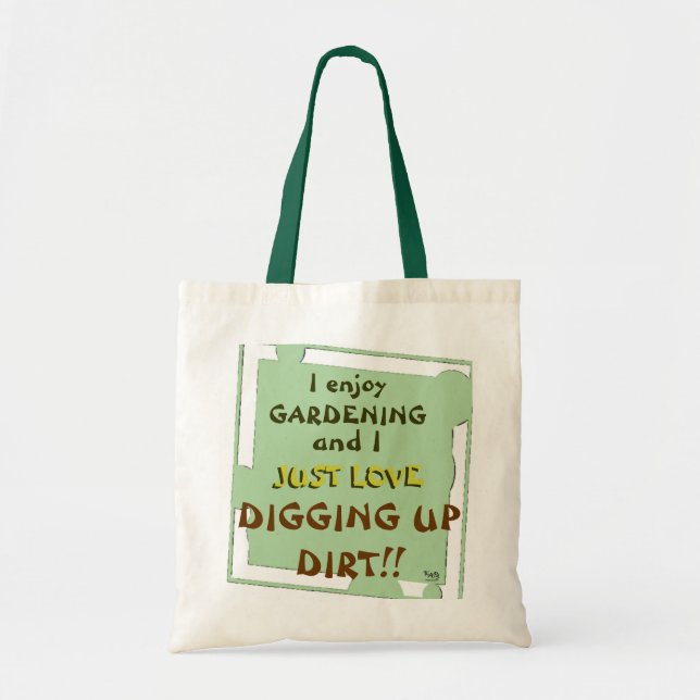 Tote Bag Creuser Dirt Garden (Devant)