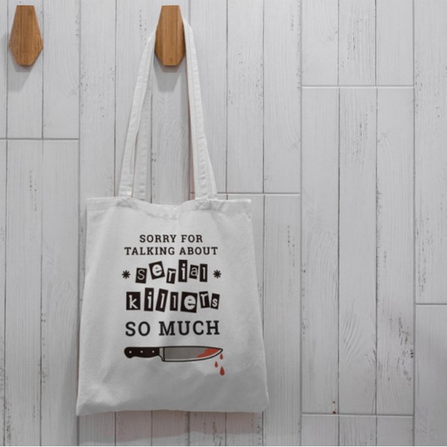 Tote Bag Crimes réels tueurs en série (Créateur téléchargé)