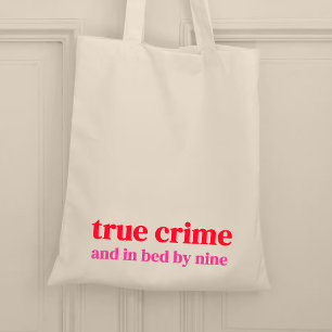 Tote Bag Criminalité réelle et au lit par neuf