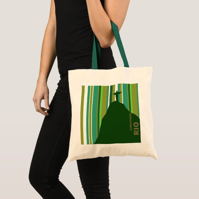 Tote Bag Cristo Redentor Rio R.J. Brasil (Devant (produit))