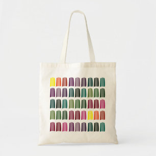 Tote Bag Crochet coloré tricot fil motif Crochet