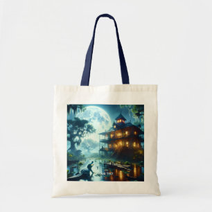 Tote Bag Crocodile du lac Cabine mignon Imaginaire