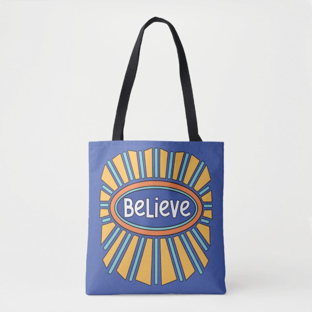Tote Bag Croire - Avoir foi (Devant)