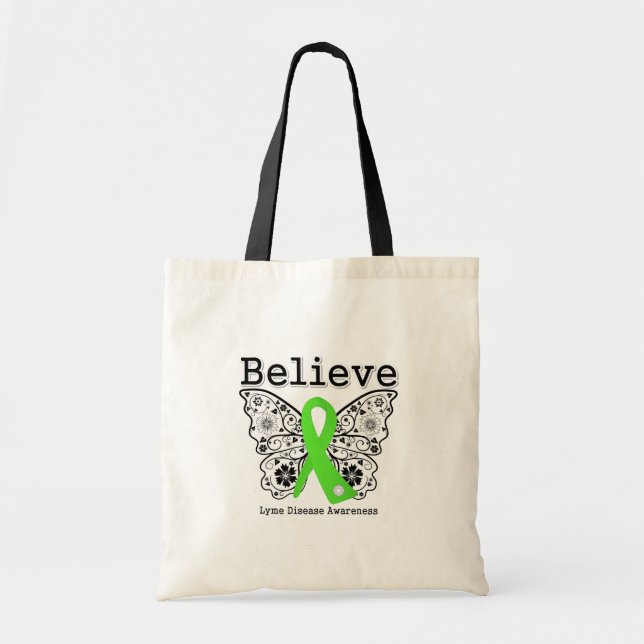 Tote Bag Croire la maladie de Lyme (Devant)