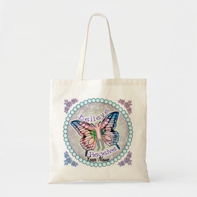 Tote Bag Croire recevoir (Devant)