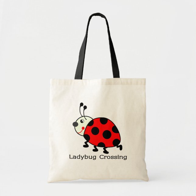 Tote Bag Croisement de coccinelle (Devant)
