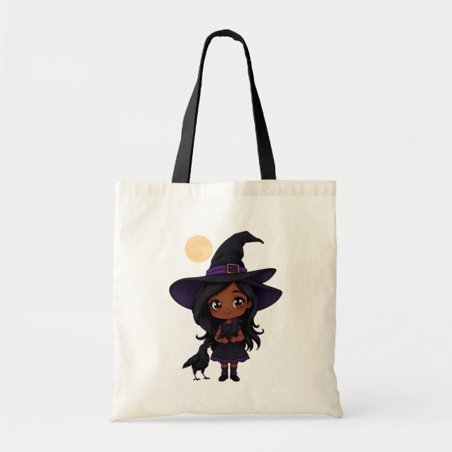 Tote Bag Croisement sur Halloween (Devant)