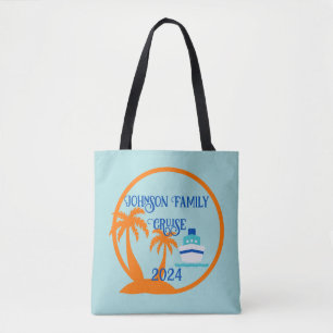 Tote Bag Croisière de famille modifiable