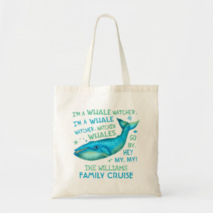 Tote Bag Croisière de observation de vacances de famille de