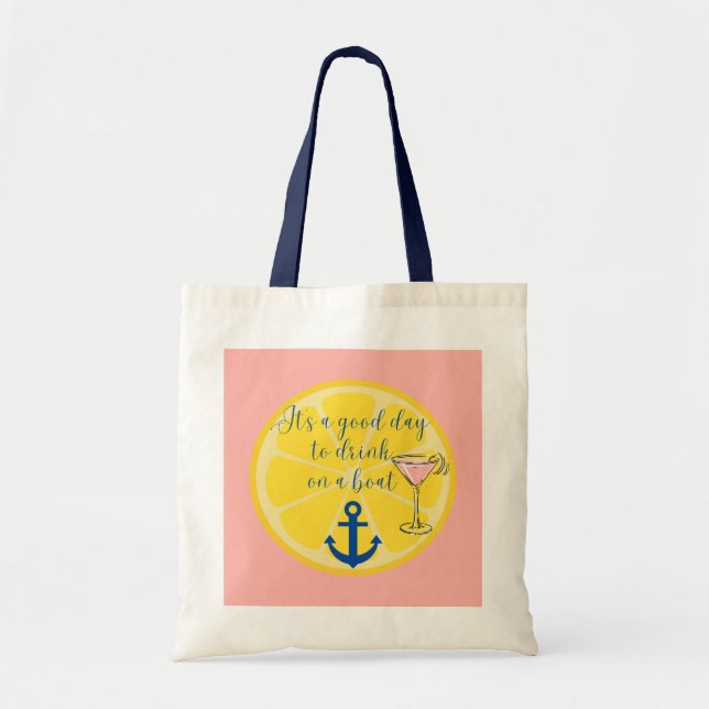 Tote Bag Croisière en bateau (Devant)