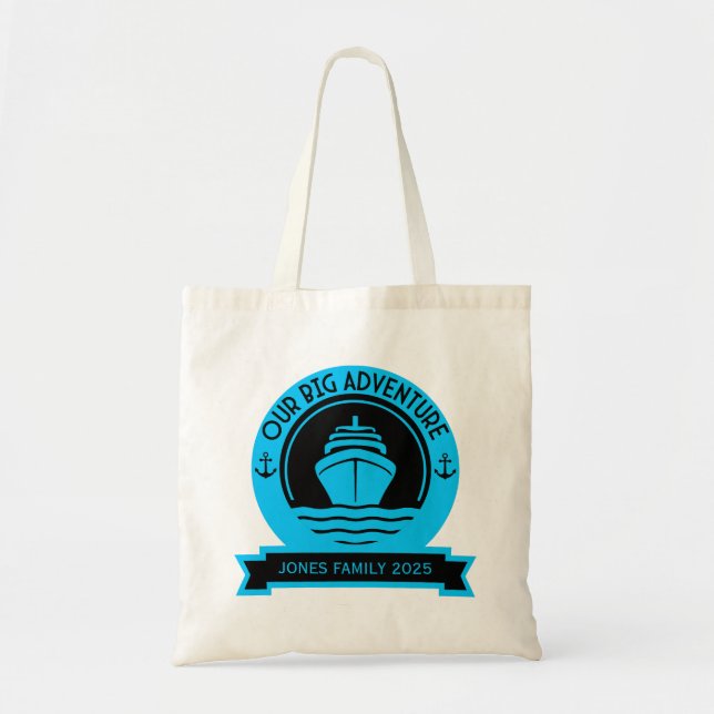 Tote Bag Croisière mondiale (Devant)