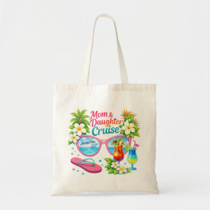 Tote Bag Croisière tropicale mère fille pour des vacances