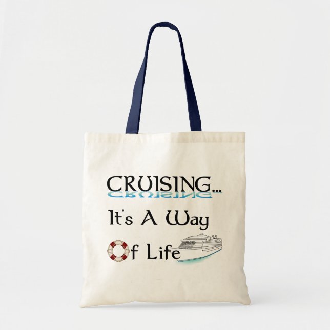 Tote Bag Croisière… Un mode de vie (Devant)