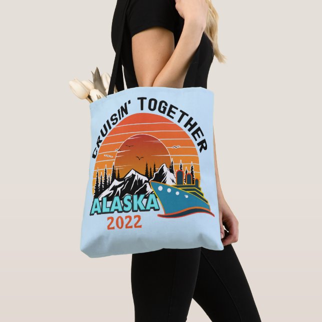 Tote Bag Croisin Ensemble Alaska Voyage Vacances  (De près)
