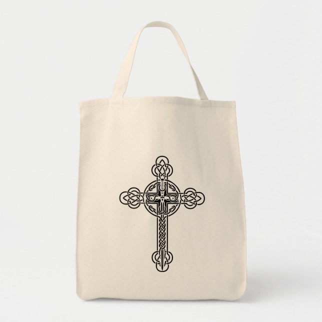 Tote Bag Croix celtique (Devant)
