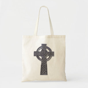 Tote Bag Croix celtique - Argent