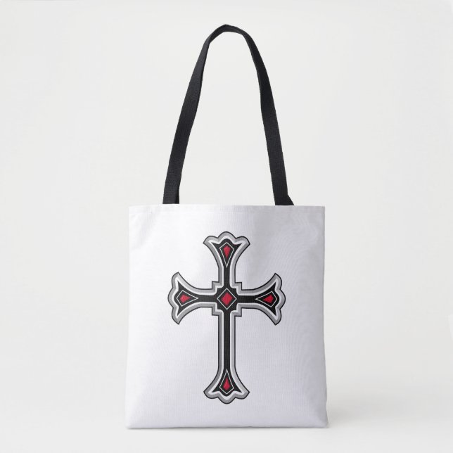 Tote Bag Croix chrétienne (Devant)