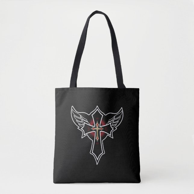 Tote Bag Croix chrétienne (Devant)