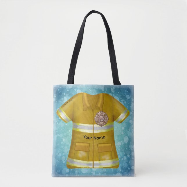 Tote Bag Croix de Malte  Pompiers  (Devant)