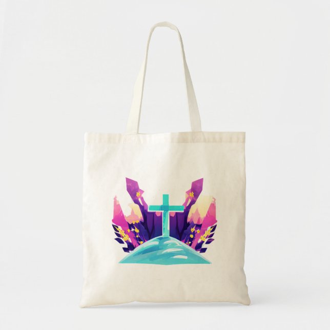 Tote Bag Croix de Pâques (Devant)