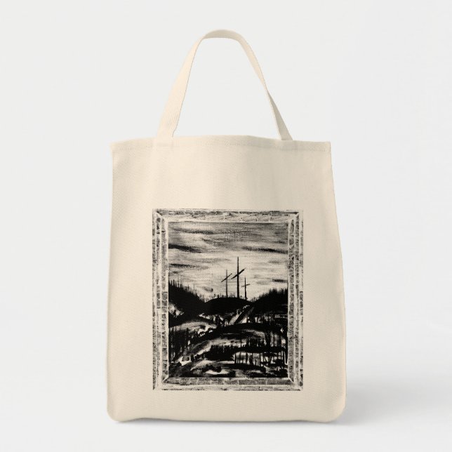 Tote Bag Croix de repos (Devant)