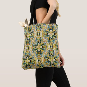 Tote Bag Croix en floraison....