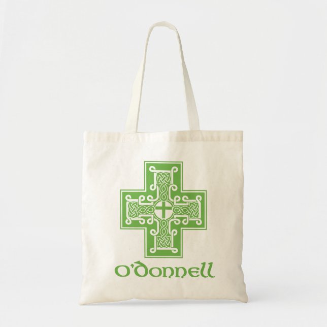 Tote Bag Croix irlandaise de noeud d'O'Donnell (Devant)