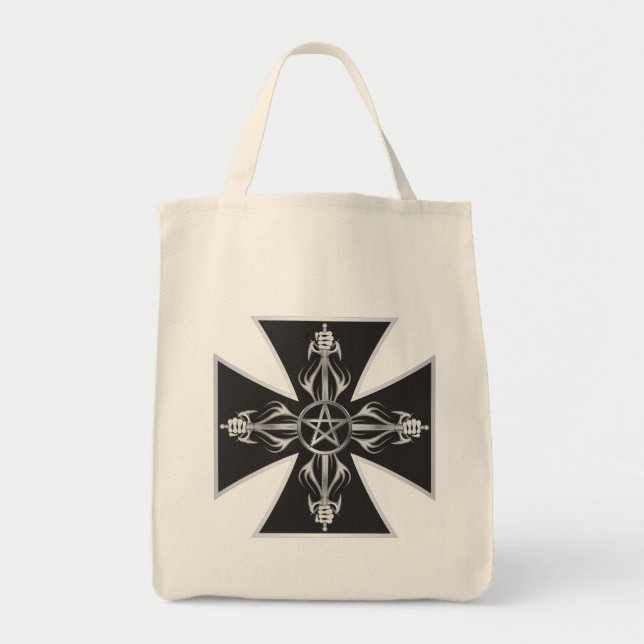 Tote Bag Croix maltaise (Devant)