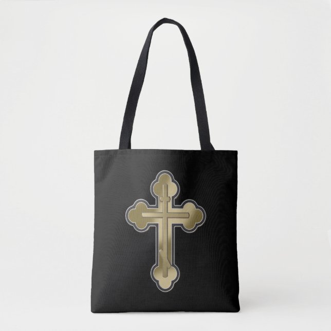 Tote Bag Croix orthodoxe (Devant)
