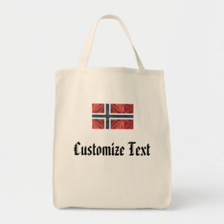 Tote Bag Croix scandinave nordique de la Norvège de drapeau