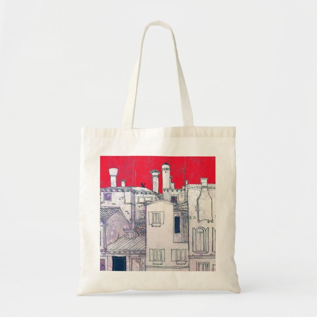 Tote Bag croquis architectural (Devant)