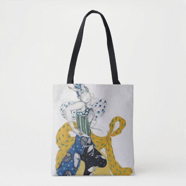 Tote Bag Croquis La Peri pour ballet ' (Devant)