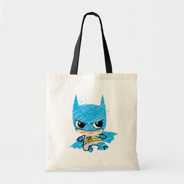 Tote Bag Croquis Mini Batman (Devant)