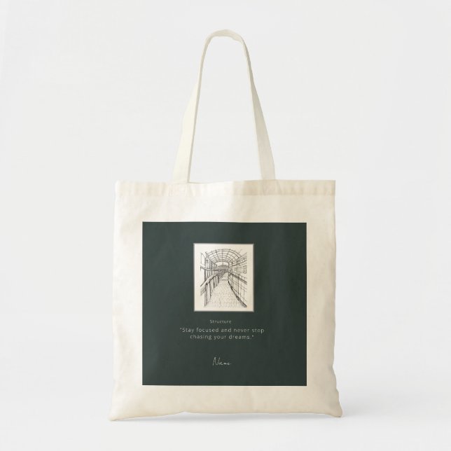 Tote Bag Croquis ton Leeds (Devant)