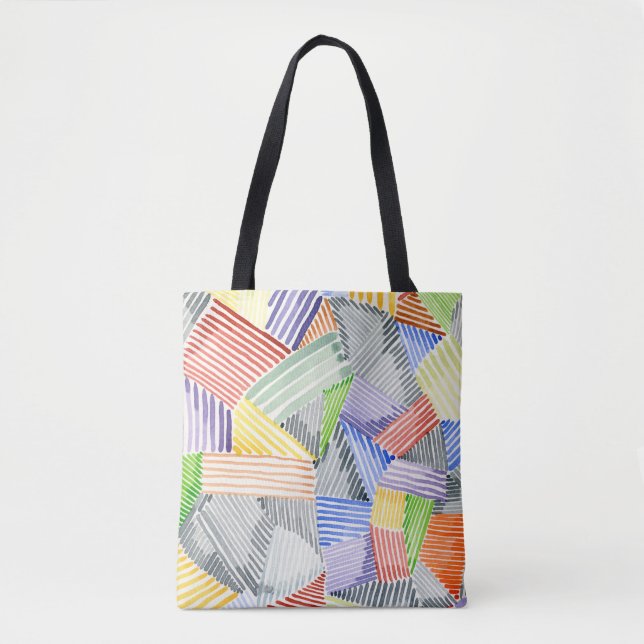 Tote Bag Crosshatch Quilt I (Devant)